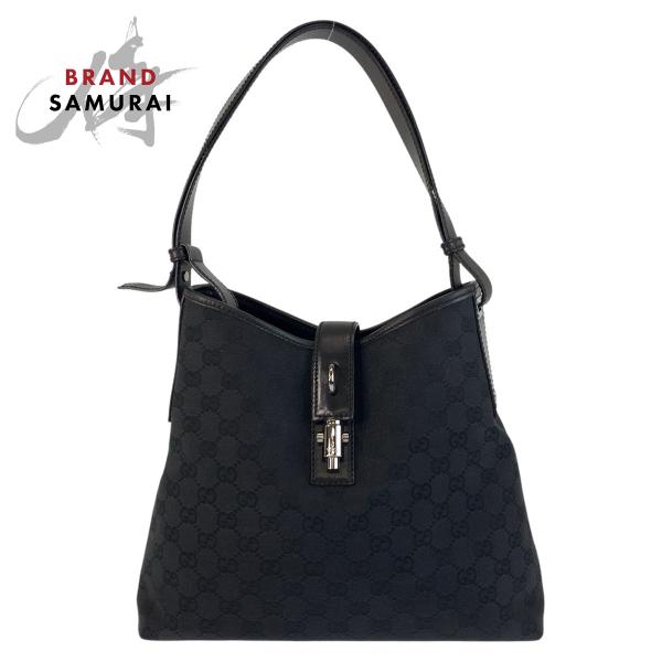 GUCCI（グッチ） 美品 ニュージャッキー ブラック 黒 シルバー金具 GG