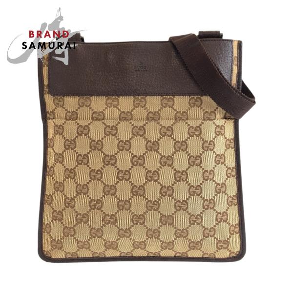 ✨美品✨GUCCI GG ショルダーバッグ ベージュ ブラウン ロゴ レザー ✨美品✨GUCCI GG ショルダーバッグ ロゴ レザー ベージュ
