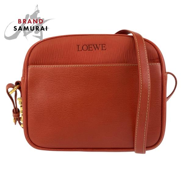 LOEWE オールドロエベ　レザーショルダーバッグ ポシェット　ベラスケス LOEWE オールドロエベ レザーショルダーバッグ ポシェット
