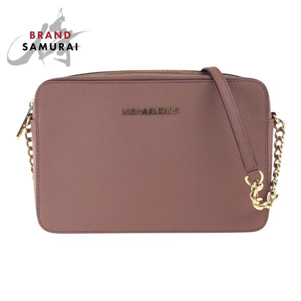 ���i Michael Kors �}�C�P���R�[�X �s���N�u���E�� �S�[���h���� PVC �΂ߊ|�� �V�����_�[�o�b�O ���f�B�[�X 502761 ���i�摜