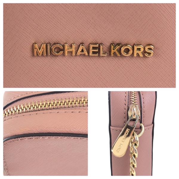 ���i Michael Kors �}�C�P���R�[�X �s���N�u���E�� �S�[���h���� PVC �΂ߊ|�� �V�����_�[�o�b�O ���f�B�[�X 502761 ���i�摜4