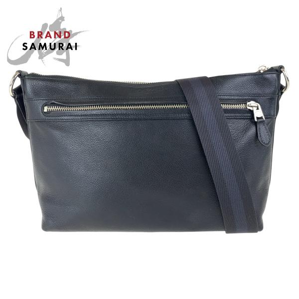COACH 美品 コーチ ブラック 黒 シルバー金具 レザー 54796
