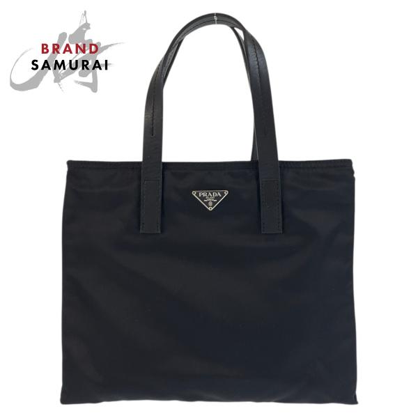 PRADA（プラダ） 美品 テスート 三角ロゴプレート ナイロン/レザー