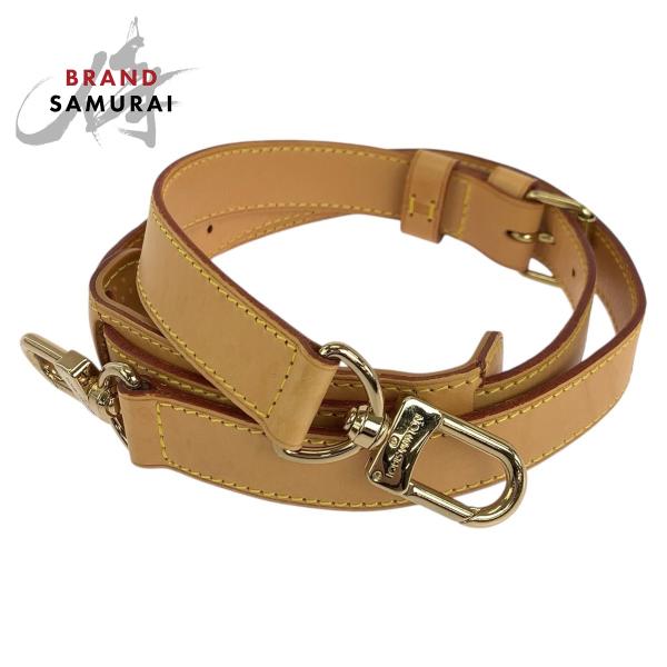 ルイヴィトン　ショルダーバッグの ブラウンレザー ストラップ ゴールド金具 LOUIS VUITTON（ルイ・ヴィトン） ショルダーストラップのみ ブラウン