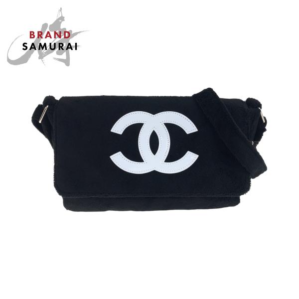 CHANEL 超美品 シャネル ノベルティ ココマーク ブラック 黒