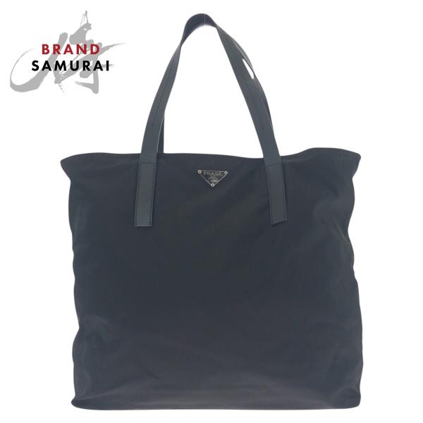 超人気✨　プラダ　ボストンバッグ　テスートナイロン　三角ロゴプレート　ブラック PRADA 美品 プラダ テスート 三角ロゴプレート ブラック 黒