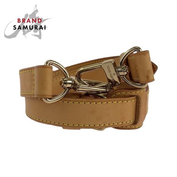 LOUIS VUITTON ルイ ヴィトン ブラウン ゴールド金具 レザー