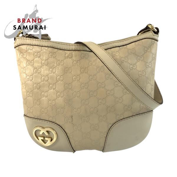 GUCCI（グッチ） グッチシマ ラブリー ベージュ アイボリー ゴールド