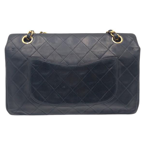 CHANEL �V���l�� �}�g���b�Z25 �R�R�}�[�N �^�[�����b�N �u���b�N �� ���U�[ �V�����_�[�o�b�O �`�F�[���V�����_�[�o�b�O 505603 ���i�摜1