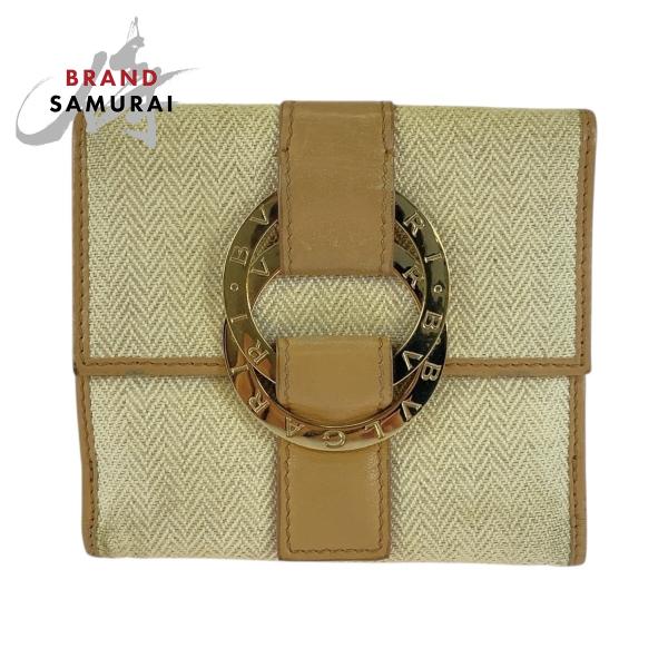 BVLGARI（ブルガリ） チャンドラ ベージュ ゴールド金具