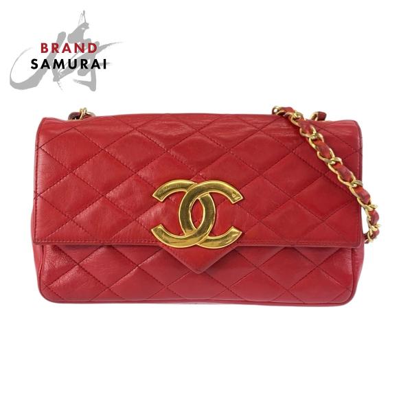 CHANEL（シャネル） ヴィンテージ マトラッセ デカココ レッド