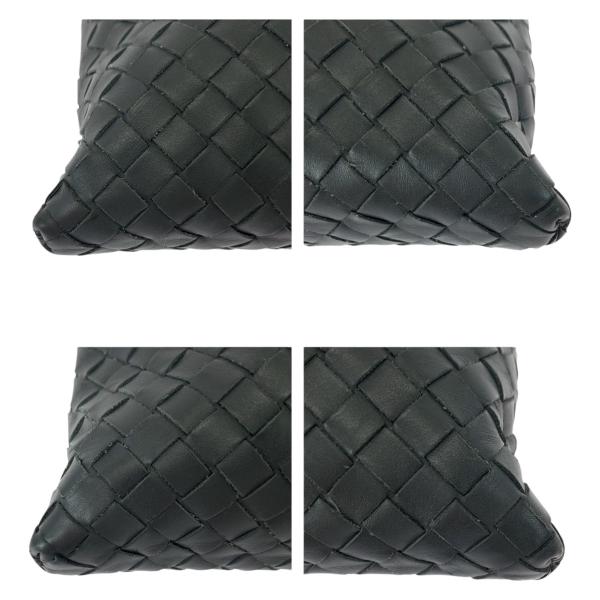 ���i BOTTEGAVENETA �{�b�e�K���F�l�^ �C���g���`���[�g �`���R�[���O���[ ���U�[ �V�����_�[�o�b�O �|�V�F�b�g �����Y 600005 ���i�摜2