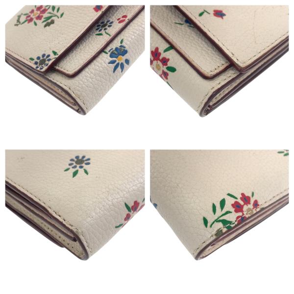 COACH �R�[�` �~�f�B�A���t���b�v�E�H���b�g �t�����[ �z���C�g �}���`�J���[ ���U�[ 1352 �܍��z �R���p�N�g�E�H���b�g ���f�B�[�X 600384 ���i�摜2