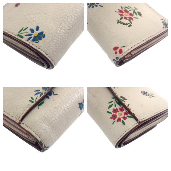 COACH �R�[�` �~�f�B�A���t���b�v�E�H���b�g �t�����[ �z���C�g �}���`�J���[ ���U�[ 1352 �܍��z �R���p�N�g�E�H���b�g ���f�B�[�X 600384 ���i�摜3