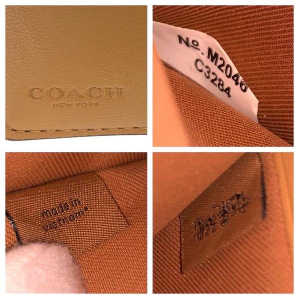 COACH �R�[�` �t�����[ �C�G���[ �s���N �S�[���h���� ���U�[ C3284 �܍��z �R���p�N�g�E�H���b�g ���f�B�[�X 600386 ���i�摜4