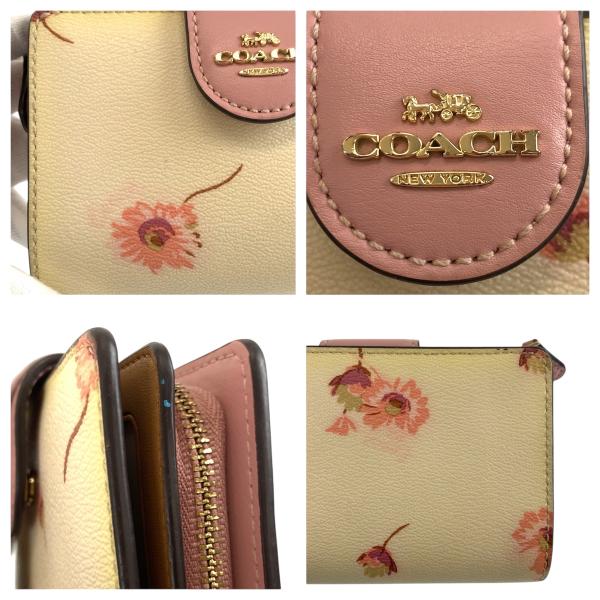 COACH �R�[�` �t�����[ �C�G���[ �s���N �S�[���h���� ���U�[ C3284 �܍��z �R���p�N�g�E�H���b�g ���f�B�[�X 600386 ���i�摜5