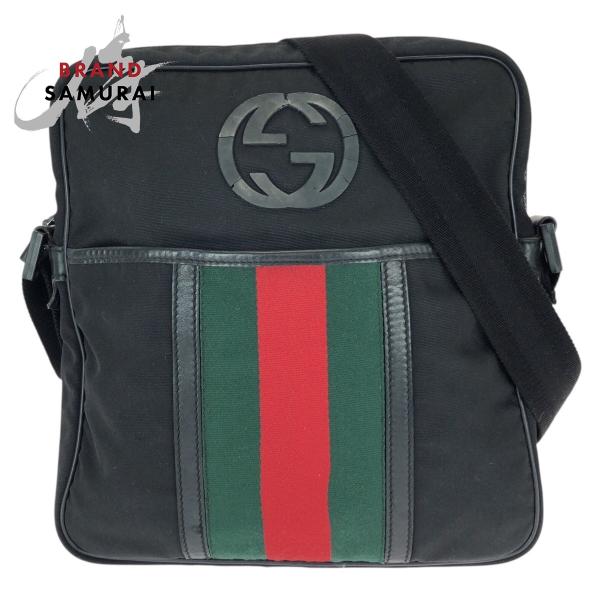 GUCCI（グッチ） シェリーライン インターロッキング ブラック 黒