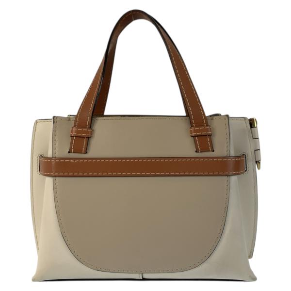 LOEWE ���G�x �Q�[�g�g�b�v�n���h�� �x�[�W�� �u���E�� �S�[���h���� ���U�[ �n���h�o�b�O ���f�B�[�X 601414 ���i�摜1