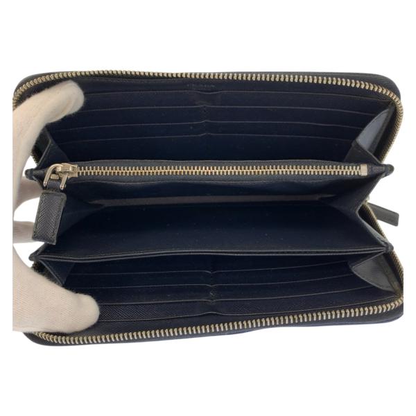 ���i PRADA �v���_ �T�t�B�A�[�m �l�C�r�[ �u���b�N �V���o�[���� ���U�[ �����z �����O�E�H���b�g �����Y 601503 ���i�摜3