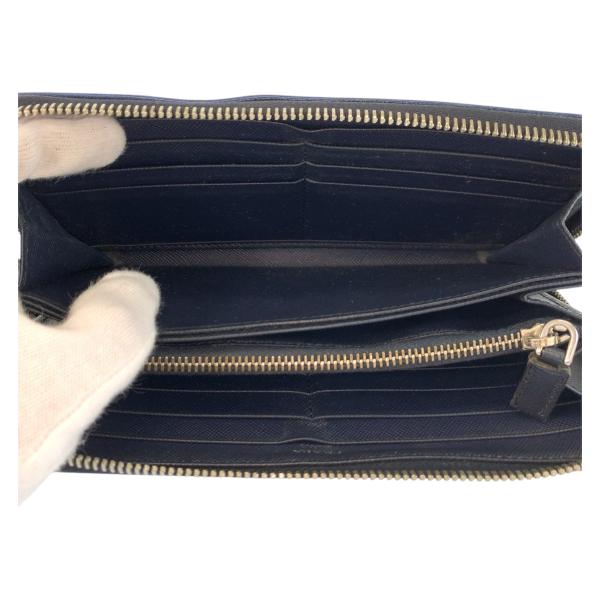 ���i PRADA �v���_ �T�t�B�A�[�m �l�C�r�[ �u���b�N �V���o�[���� ���U�[ �����z �����O�E�H���b�g �����Y 601503 ���i�摜5
