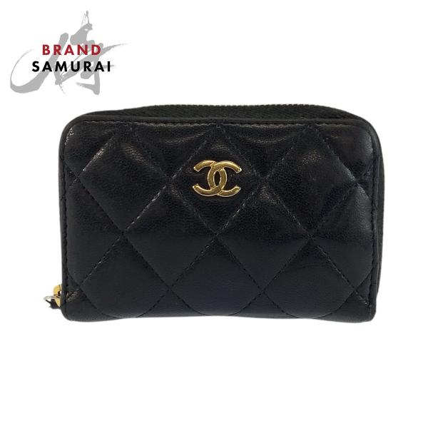 CHANEL（シャネル） 美品 マトラッセ クラシック ジップコインパース