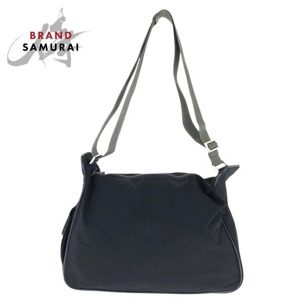 美品 PRADA SPORTS プラダスポーツ スポーツライン ブラック グレー