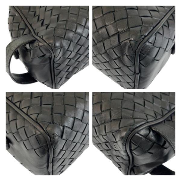 BOTTEGAVENETA �{�b�e�K���F�l�^ �C���g���`���[�g �u���b�N �� ���U�[ V4651 �N���b�`�o�b�O �Z�J���h�o�b�O �����Y 602405 ���i�摜3