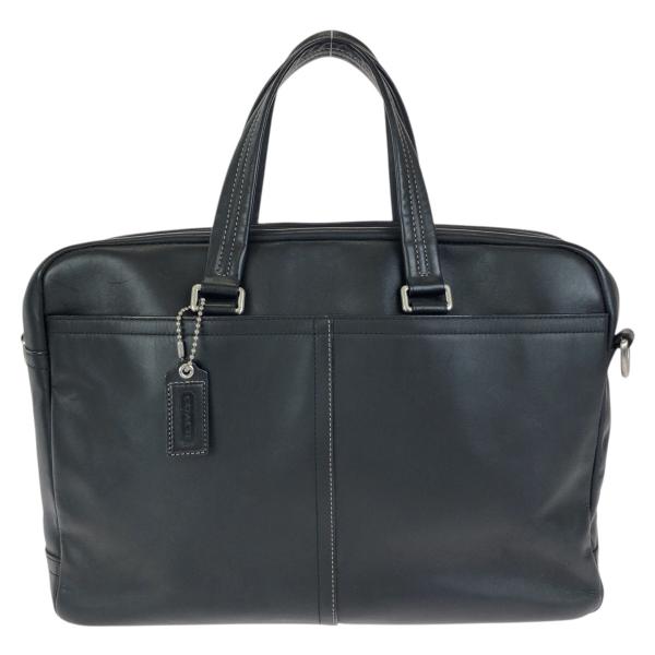���i COACH �R�[�` �Qway �u���b�N �� �V���o�[���� ���U�[ F70707 �r�W�l�X�o�b�O �u���[�t�P�[�X �V�����_�[�o�b�O �����Y 602517 ���i�摜1