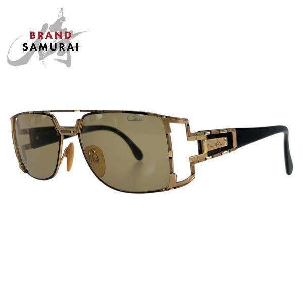 CAZAL（カザール） 美品 ブラック ゴールド メタル MOD 974 COL522 56