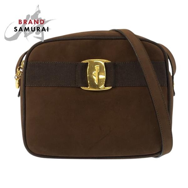 美品 Salvatore Ferragamo サルヴァトーレフェラガモ ヴァラリボン