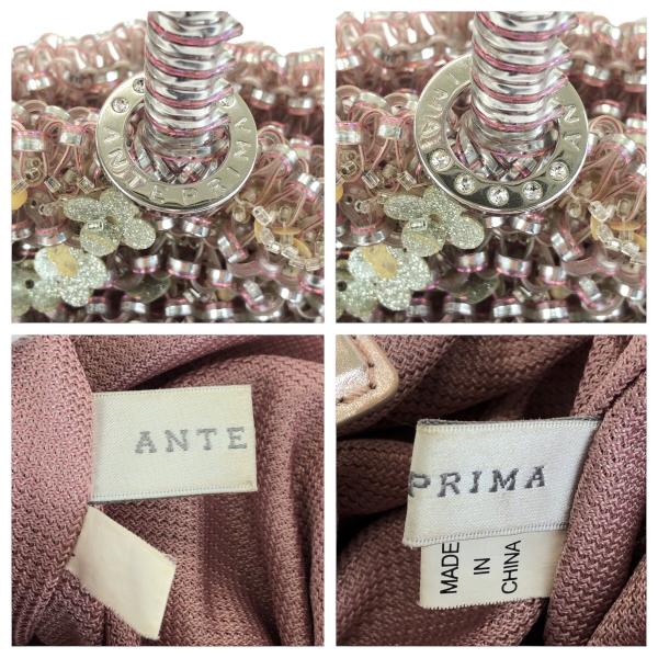 ���i ANTEPRIMA �A���e�v���} �t�����[ �t�B�I���g�D�[�� �o�X�P�b�g �s���N �V���o�[ PVC �n���h�o�b�O �g�[�g�o�b�O ���f�B�[�X 602785 ���i�摜3