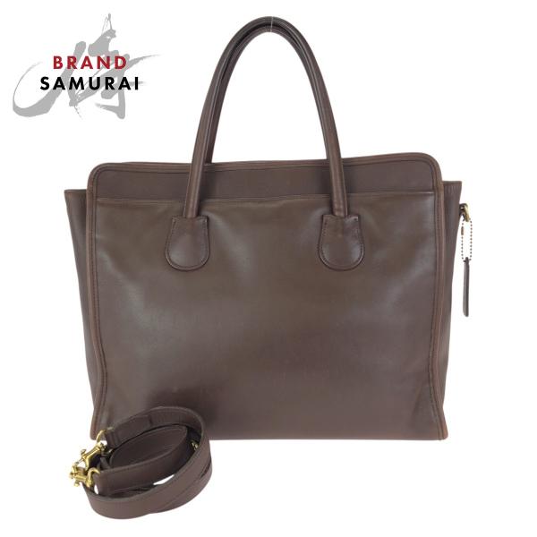 COACH オールドコーチ 7302 2way ビジネスバッグ ショルダー　黒 COACH（コーチ） ヴィンテージ オールドコーチ 2way ブラウン