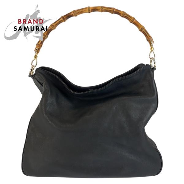 GUCCI（グッチ） バンブー ブラック 黒 レザー 001 1014 1577 5