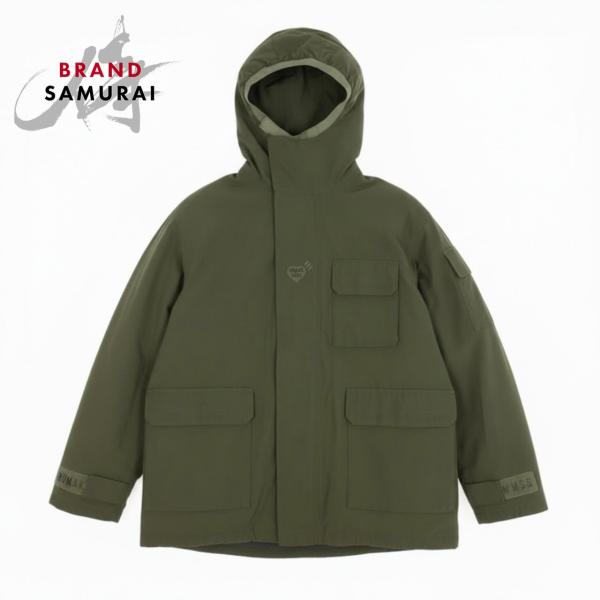 美品 HUMAN MADE ヒューマンメード マウンテンパーカージャケット ブルゾン ジャケットアウター カーキ コットン /ナイロン マウンテンパーカー メンズ A3-00092 【中古】 美品 HUMAN MADE ヒューマンメード マウンテンパーカージャケット