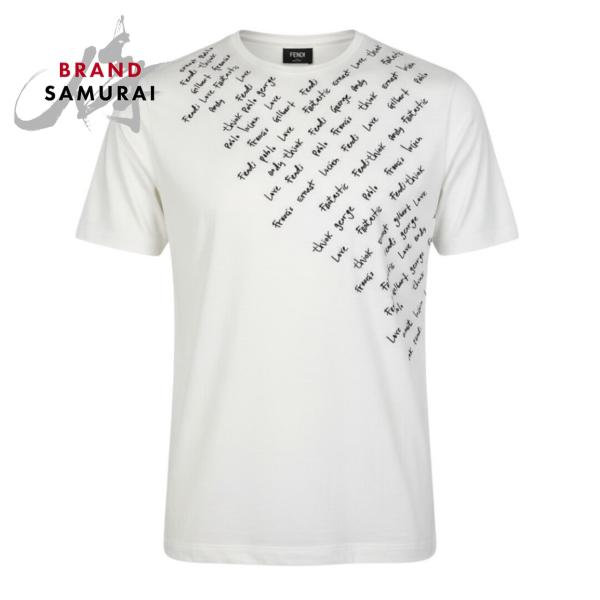 FENDI（フェンディ） クルーネックTシャツ エンブロイダリーTシャツ