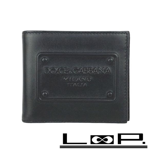 ◇SALE◇ □未使用□ ドルチェ＆ガッパーナ ドルガバ エンボスロゴ 二  