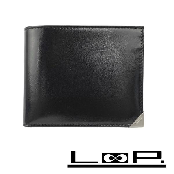■未使用■　プラダ 2つ折り 財布 メンズ レザー ブラック NERO M738 箱 【196027】★ □未使用□ プラダ 2つ折り 財布 メンズ レザー ブラック NERO M738 箱