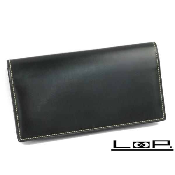 □美品□ ガンゾ 長財布 レザー ダークグリーン 【23118】 : LOOPLAND