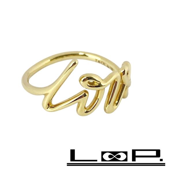 □新同□ ティファニー パロマ グラフィティ ラブ スモール リング