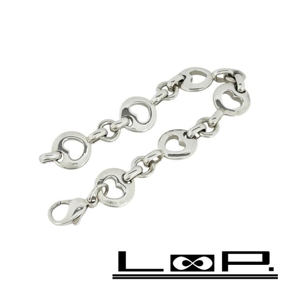 □美品□ ティファニー 1999 ピアスドハート ブレスレット