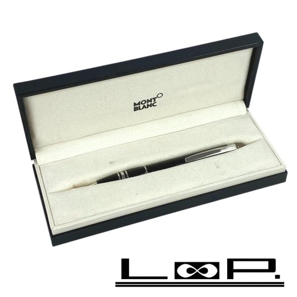 ■美品■　モンブラン スターウォーカー 筆記用具 ボールペン 文房具 ブラック シルバー U0008486 【338755】7 □美品□ モンブラン スターウォーカー 筆記用具 ボールペン 文房具