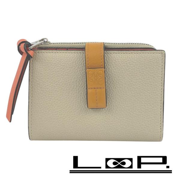 美品譲渡 LOEWE 二つ折り財布 ベージュ/ミント 美品譲渡 LOEWE 二つ折り財布 ベージュ/ミント 美品譲渡 LOEWE