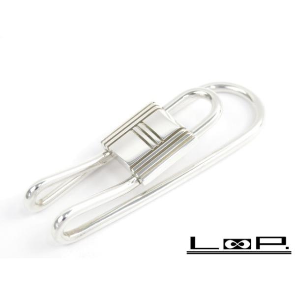 □新同□ エルメス カデナ マネークリップ 財布 サイフ シルバー SV 箱  