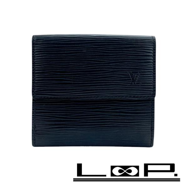 鑑定済・美品★ルイヴィトン　エピ　ポルトフォイユ・トレゾール　ノワール 楽天市場】【財布】LOUIS VUITTON ルイ ヴィトン エピ ポルトフォイユ