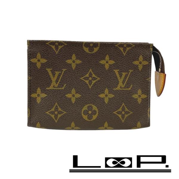 □美品□ ルイヴィトン ポシェットトワレット15 化粧ポーチ モノグラム 