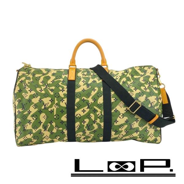 □美品□ ルイヴィトン キーポルバンドリエール 55 ボストン バッグ