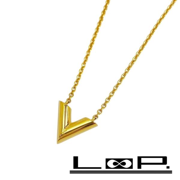 □新同□ ルイヴィトン エセンシャル V ネックレス アクセサリー GP