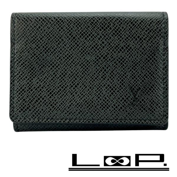 現行 極美品✨ヴィトン タイガ アンヴェロップ 名刺入れ M64595 黒 loopland_448362