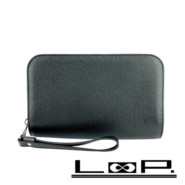 ルイヴィトン バイカル タイガ クラッチ セカンドバッグ ブラック M30182 LOUIS VUITTON ルイヴィトン バイカル セカンドバッグ クラッチバッグ