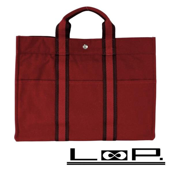 □新同□ エルメス フールトゥ MM トート バッグ ファッション